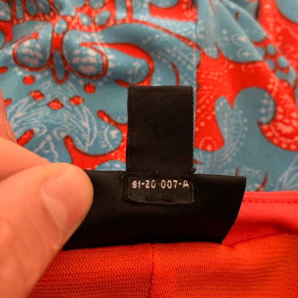 NICOLE by Nicole Miller Scroll Paisley Print Dress - Picture 8 of 8